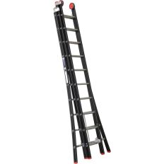 REFORMLADDER KELFORT MAGNUS ZWART 3X10