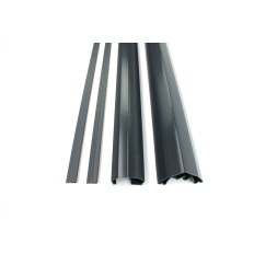 FINGER ALERT PROFESSIONAL DEURSTRIP 180° ANTRACIET 180CM - VINGERBEVEILIGING