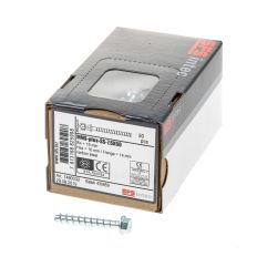 SFS BETONSCHROEF 7,5X50MM MULTI-MONTI-PLUS, MET ZESKANT KOP EN AANGEPERSTE RING, VERZINKT