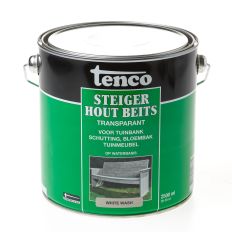 TENCO STEIGERHOUTBEITS WHITE WASH 2.5 LITER