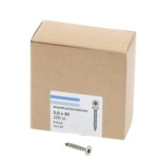 SPAANPLAATSCHROEF RVS-A2 PK TX-25 5.0X30 (200)
