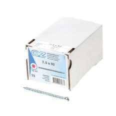KOZIJNSCHROEF QZ GEG 7.5X92 CK T30