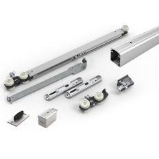 PROSLIDE COMPLETE SCHUIFDEUR KIT 2MTR MANUAL FIX INCUSIEF 1 STUK STANDAARD STOP /1 STUK SLOWSTOP