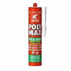 POLYMAX LIJMKIT FIX&SEAL EXPR. 425GR. WIT