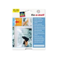 VENSTER - ISOLATIEFOLIE - 1,7X1,5 - 1,7X1,5 MTR - FIX-O-MOLL