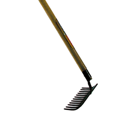TUINHARK 12 TANDEN MET STEEL 160CM