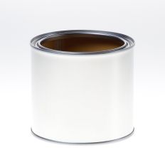 LEEG BLIK GECOAT INCL.DEKSEL 0.5LTR