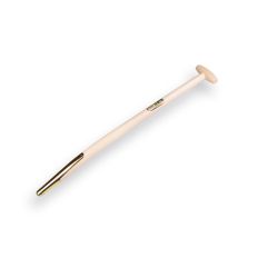 MESTVORKSTEEL ATLAS 85 CM GEBOGEN, MET VEERBUS EN DOORGESTOKEN HILT, GEBOORD