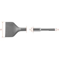 SDS+ SPADEBEITEL 60X250MM