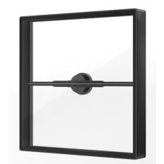 HOLOGRAM 3D LED VENTILATOR PROJECTOR Y42P MET RECHTHOEKIGE ZWARTE RAND 450X450MM