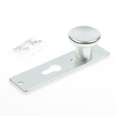 HOPPE KNOP OP SCHILD F1 54/202KP/PC55MM