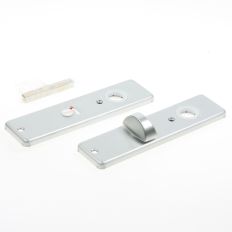 HOPPE KORTSCHILD, ALUMINIUM 202KP WC8X63 ZILVER