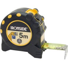 IRONSIDE ROLBANDMAAT RUBBER ABS MAGNETISCH 5 METER X 25MM