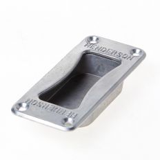 HENDERSON SCHUIFDEUR INLAATKOM, 133X60MM MET INLAATKOM 20MM, ALUMINIUM 414