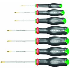 FACOM SET VAN 7 SCHROEVENDRAAIERS TORX EN RESISTORX 7