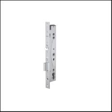 EL060/30 PANIEKDEURSLOT, ZELFVERGRENDELEND, DM30MM, PC92MM, KRUKGAT 9MM, VOORPLAAT RVS 24X300MM RECHTHOEKIG, EN179, EN1125, EN12209, CE MARKERING, DR 1+2+3+4.