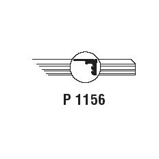 DICHTINGSPROFIEL P1156 ZWART W751037-00-0-6