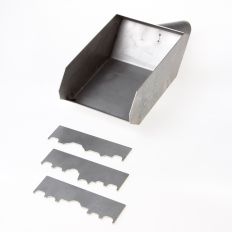 ELBO LIJMVERDEELSCHEP ROESTVASTSTAAL 100MM