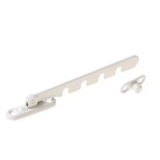 RAAMVASTZETTER CREME/WIT 141MM