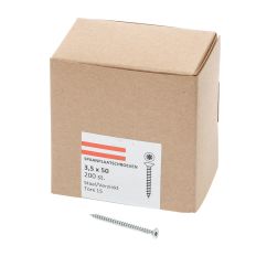 SPAANPLAATSCHROEF VZ PK TX-15 3.5X50 (200)