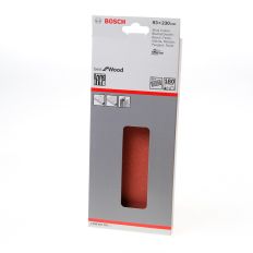 SCHUURVEL WOOD AND PAINT 93 X 230MM K180 BLISTER VAN 10 VELLEN