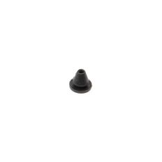 KOZIJNBUFFER ZWART 1,5MM RUBBER TBV STALEN KOZIJN (PER STUK)