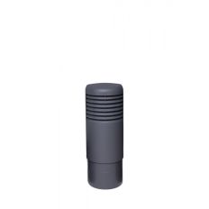 LOSSE KAP VOOR ROSS VENTILATIESCHACHT 125MM, KLEUR DONKERGRIJS