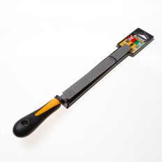 IRONSIDE VIJL RASP PLAT HALFZOET 200MM