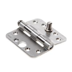 AXA SMART VEILIGHEIDSSCHARNIER RONDE HOEKEN TOPCOAT GEGALVANISEERD 89 X 89 X 3MM SKG** 1617-09-23/VE