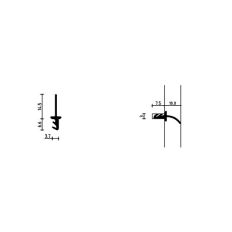DICHTINGSPROFIEL P1483 ZWART NR W-751048