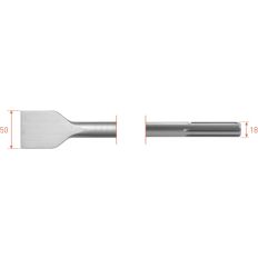 SDS-MAX SPADEBEITEL, 50X360