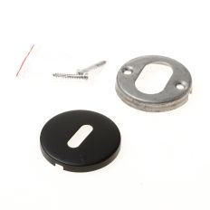 FORMANI SLEUTELROZET. MAT ZWART 6MM, LBN50