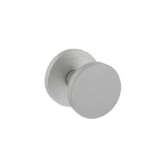 INTERSTEEL VOORDEURKNOP ROND Ø55 MM ÉÉNZIJDIGE MONTAGE ALUMINIUM