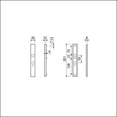 VHB 251/32 BUITEN EN BINNEN PC 55 F1 DD.53/57 MM.