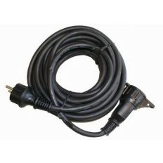 VERLENGSNOER NEOPREEN H07 3X1.5MM² 10MTR ZWART