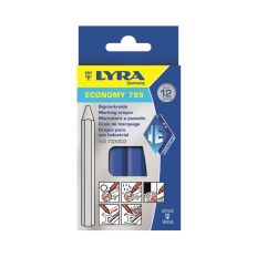 LYRA MERKKRIJT BLAUW 795 12 STUKS