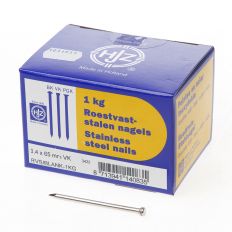 DRAADNAGEL RVS-A2 VK 3.4X65 (1KG)