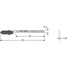 DECOUPEERZAAGBLAD DC120 / T101AO