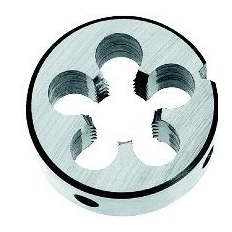 HSS RONDE SNIJPLATEN M3 X SPOED 0.5 X BUITENDIAMETER 20 X SNIJPLAATDIKTE 5MM