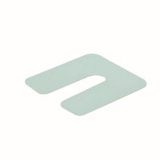 GB UITVULPLAATJES 50X50 KS - 1MM TRANSPARANT