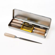 SLEUTELVIJLENSET IN BLIK 6-DELIG