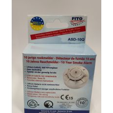 FITO ROOKMELDER OPTISCH INCLUSIEF 3V LITHIUM-ION BATTERIJ