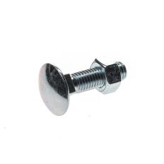 SLOTBOUT MET MOER VERZINKT M12 X 30MM