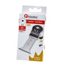 QBLADES ZAAGBLAD STANDAARD 15TPI 42X78MM HCS SLM02-10+1ST