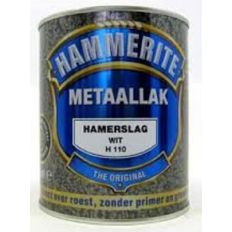 HAMMERITE METAALLAK HAMERSLAG WIT (H110) 0,25ML