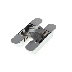 ONZICHTBAAR SCHARNIER, 3D, TYPE HIDE 160-120, AFMETING 160X32MM, MAT NIKKEL, BRANDWEREND 120 MINUTEN