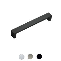 GREEP UA59 20X160/170MM MAT-ZWART