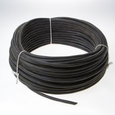 KABEL RUBBER ZWART 2 X 1.5MM² X 10 METER