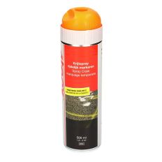 KRIJTSPRAY TIJDELIJK MARKEREN ORANJE 500ML