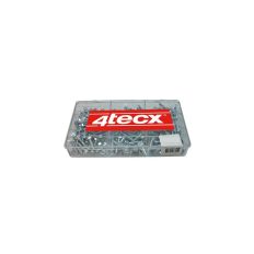 4TECX ASS.DOOS 9-VAKS TAPBOUT DIN933 & MOER DIN934 EL VZ